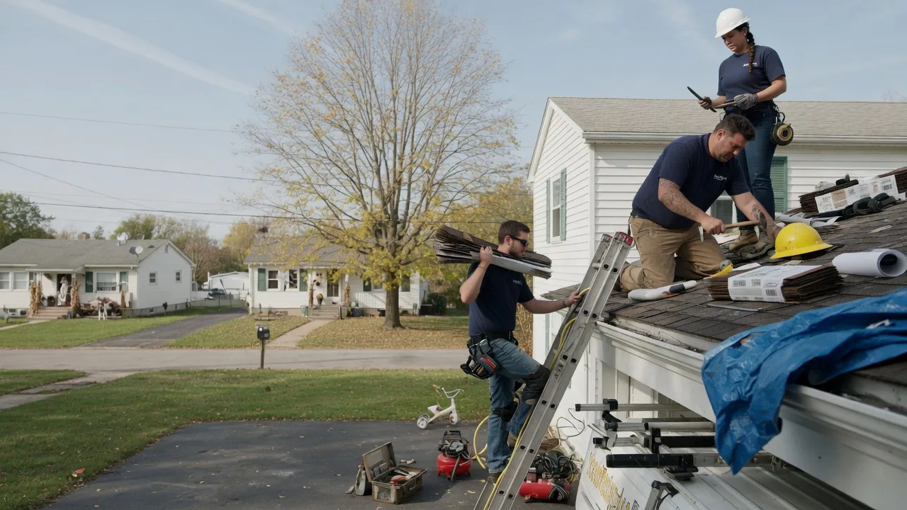 Local Roofing Contractors in Luxemburg, WI near me